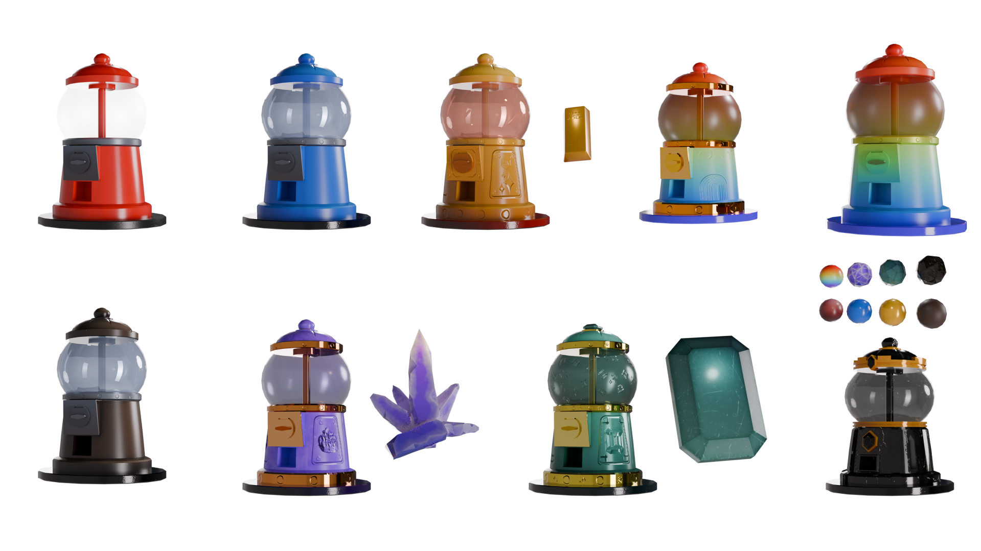 Gumball Dispensers